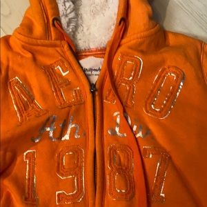 Aeropostale fur lined hoodie